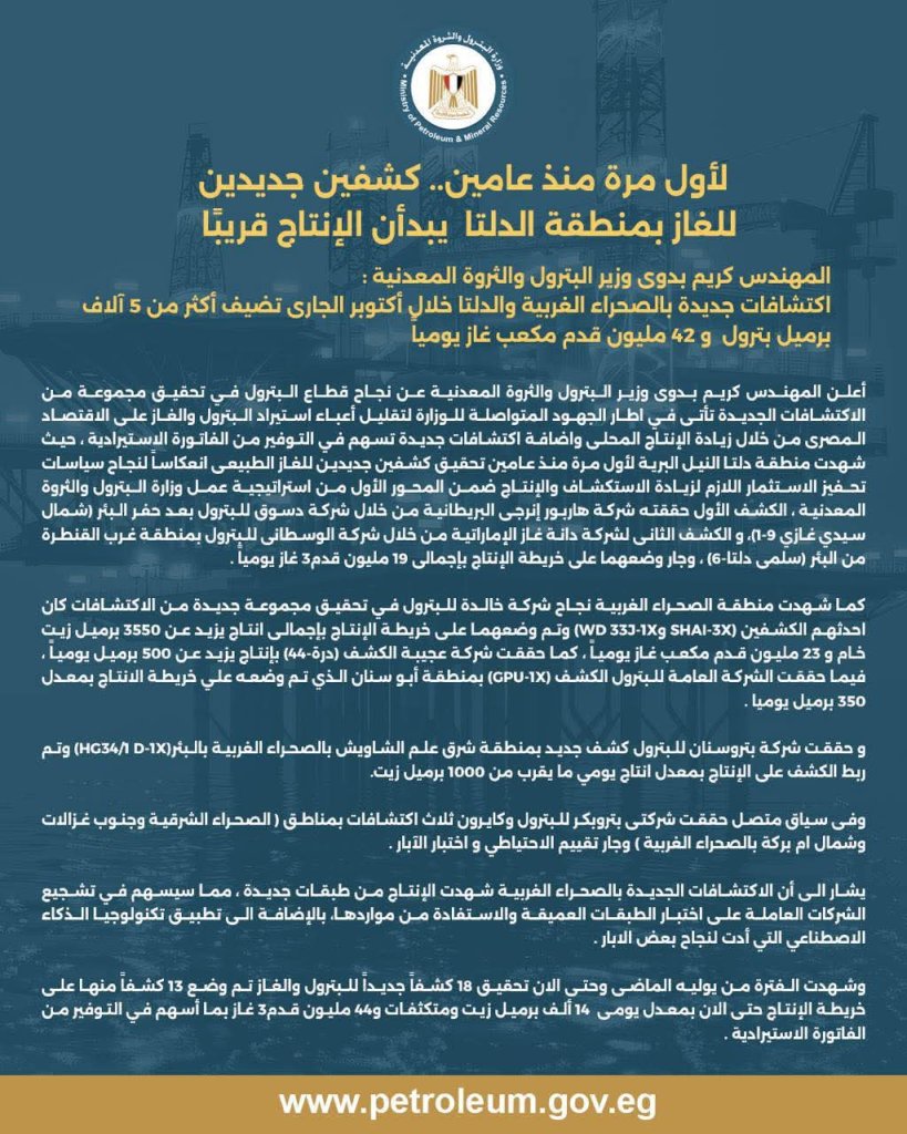 اكتشافات بترولية