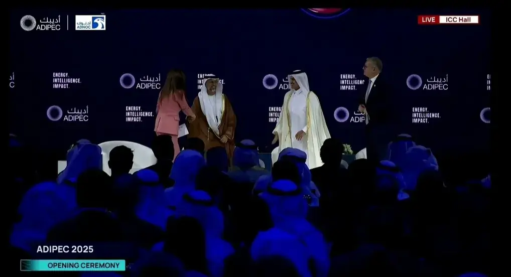 الجلسة الافتتاحية لمؤتمر ومعرض أديبك 2025