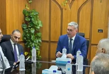 زيارة وزير البترول لشركة أبسكو