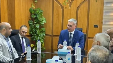 زيارة وزير البترول لشركة أبسكو