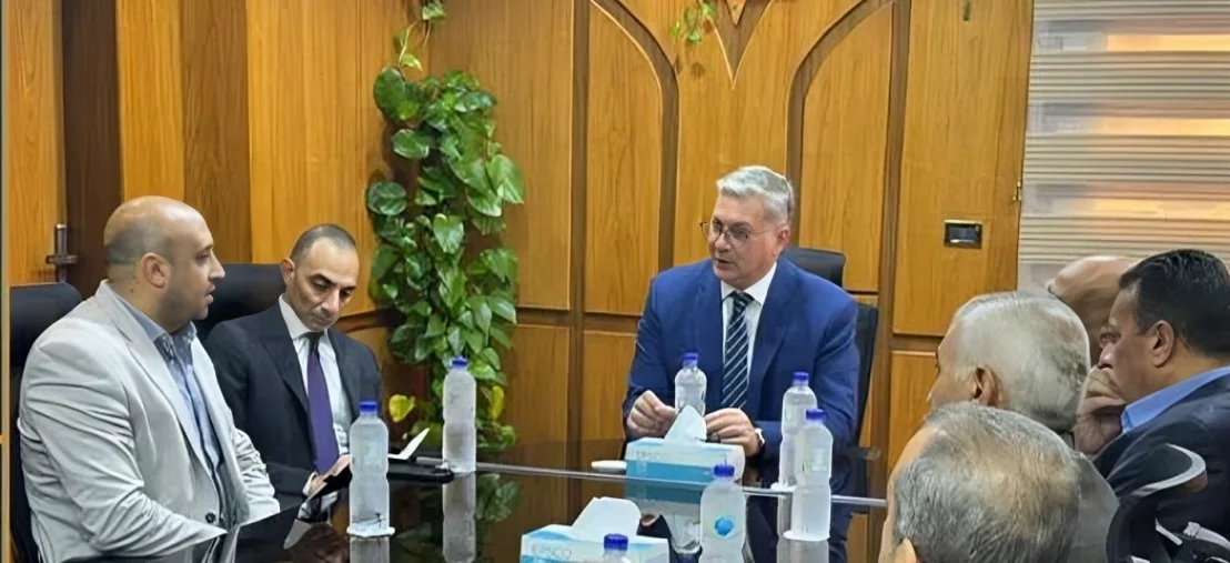 زيارة وزير البترول لشركة أبسكو