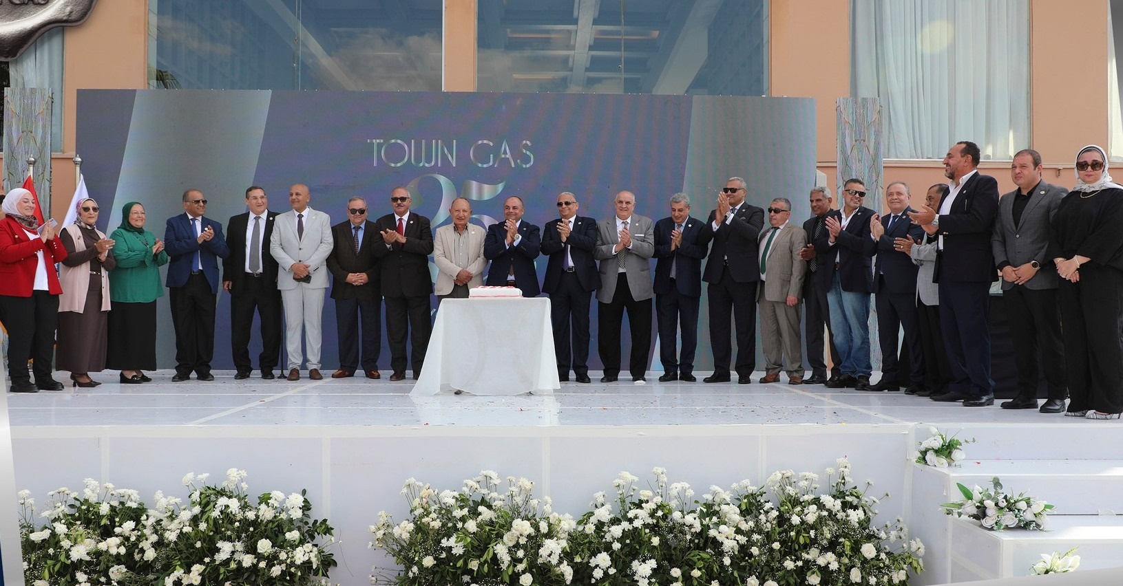 تاون جاس تحتفي بيوبيلها الفضي.. تكريم الرواد والعامل المثالى و الفرق الرياضية