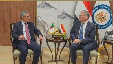 وزير البترول يبحث مع سفير الجزائر تعزيز التعاون في مجالات الغاز والبترول والثروة المعدنية