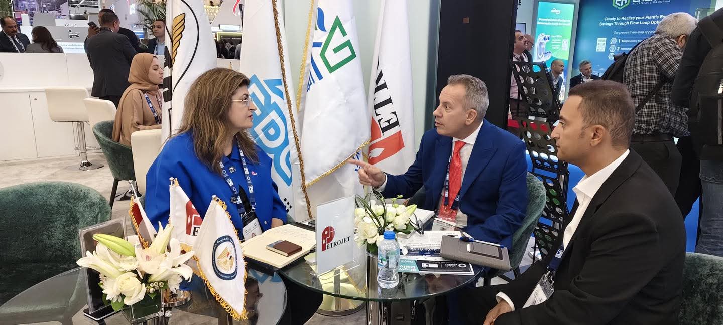 بتروجيت تلتقى عددًا من ممثلي شركات طاقة عالمية في أديبك 2025