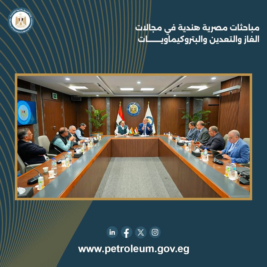 الغاز والتعدين والبتروكيماويات 