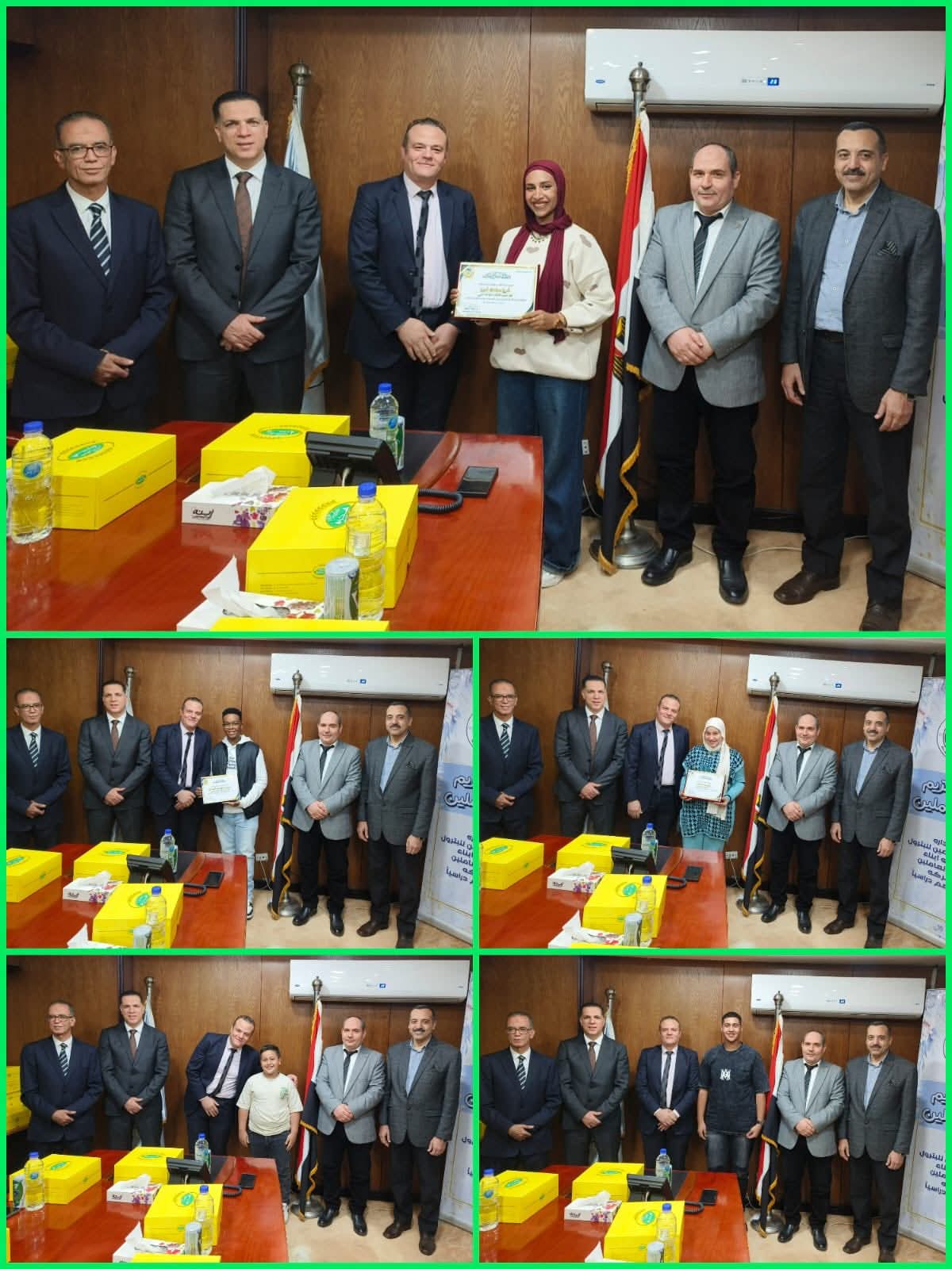 العلمين للبترول تكرم أبناء العاملين المتفوقين دراسيًا ورياضيًا