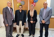 تكريم الزميل مجدي مصطفى لبلوغه قمة العطاء الوظيفي