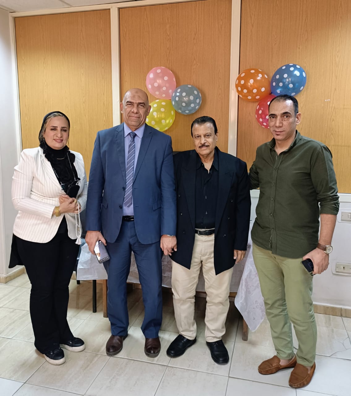 تكريم الزميل مجدي مصطفى لبلوغه قمة العطاء الوظيفي