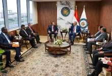 وزير البترول يلتقي وفد شركة شيفرون العالمية