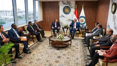 وزير البترول يلتقي وفد شركة شيفرون العالمية