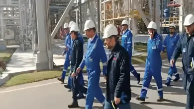 زيارة رئيس بترومنت لموقع الشركة في أنربك