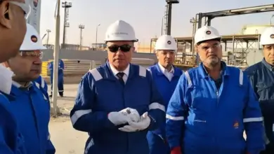 المهندس يس محمد في زيارة مفاجئة لمستودع شركة مصر للبترول بمدينة بدر