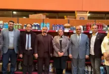 افتتاح معرض منتجات التعاون للبترول بشركة بترول بلاعيم