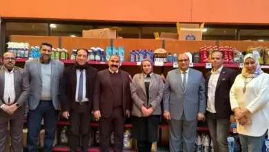 افتتاح معرض منتجات التعاون للبترول بشركة بترول بلاعيم