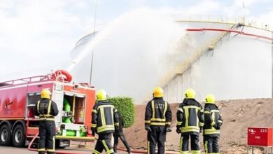 ميدور تنفّذ تجربة حريق وهمية لتعزيز جاهزية السلامة