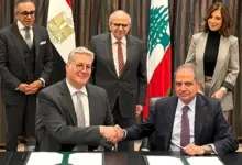 مصر ولبنان توقّعان مذكرة تفاهم لإمداد محطة دير عمار بالغاز الطبيعي