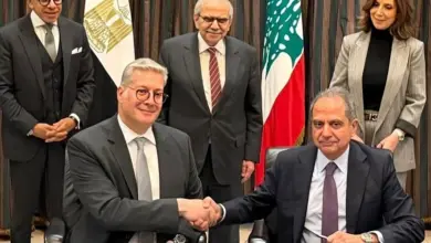 مصر ولبنان توقّعان مذكرة تفاهم لإمداد محطة دير عمار بالغاز الطبيعي