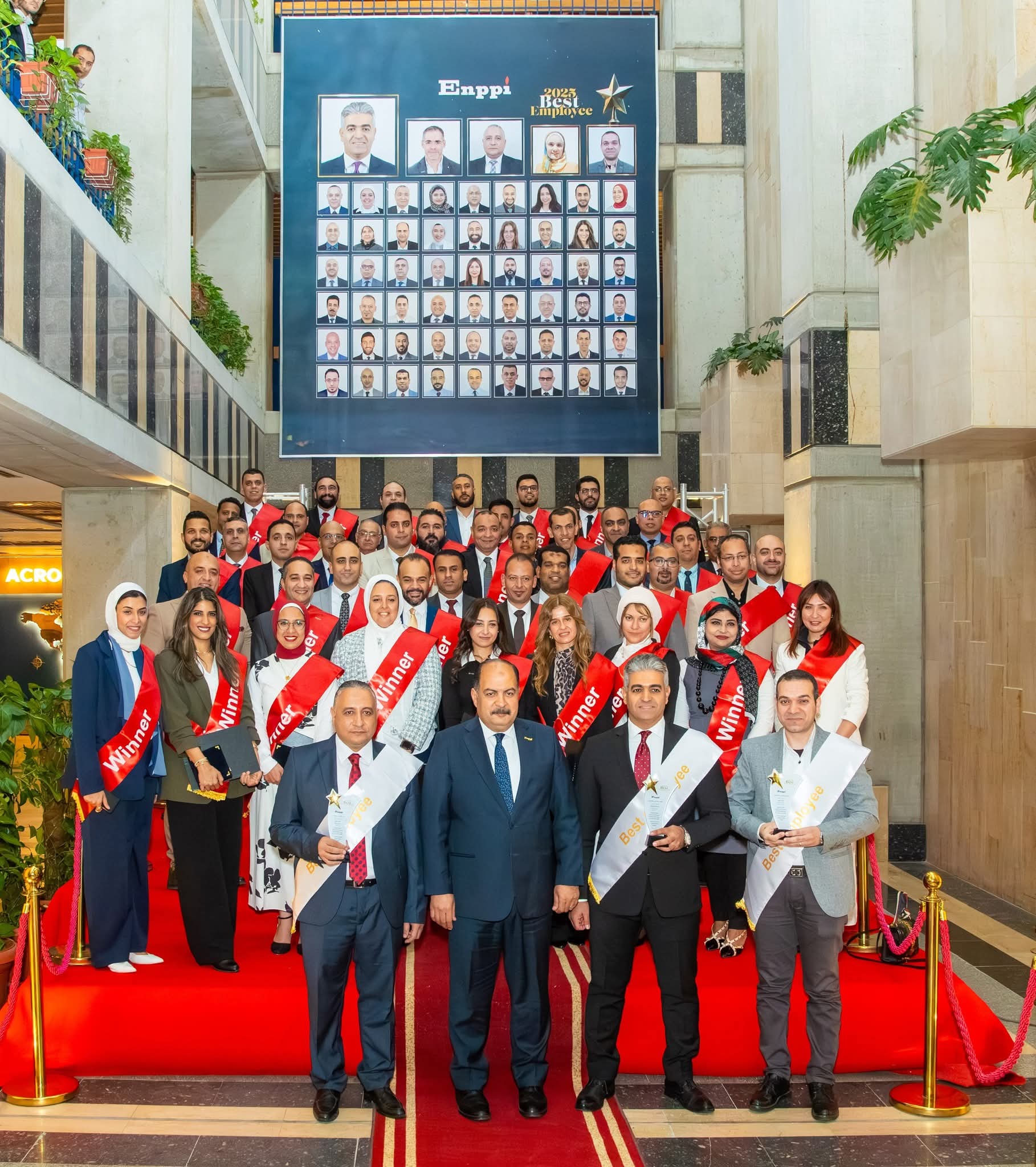 إنبي تكرّم الفائزين بمسابقة العامل المثالي لعام 2025