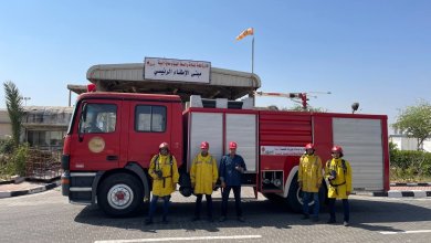 أسبك تنفّذ تجربة محاكاة ناجحة لمكافحة الحريق