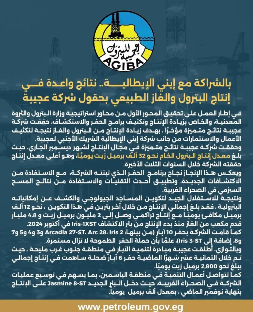 إنتاج البترول 