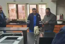 رئيس هيئة البترول يجري زيارة مفاجئة لمنطقة أنابيب التبين