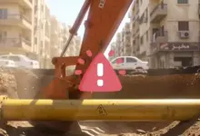 الحفر العشوائي يهدد سلامة شبكات الغاز الطبيعي