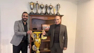رئيس بتروتريد يهنئ الزميل أحمد القاضي على قيادة منتخب مصر للفوز بكأس العالم للميني فوتبول