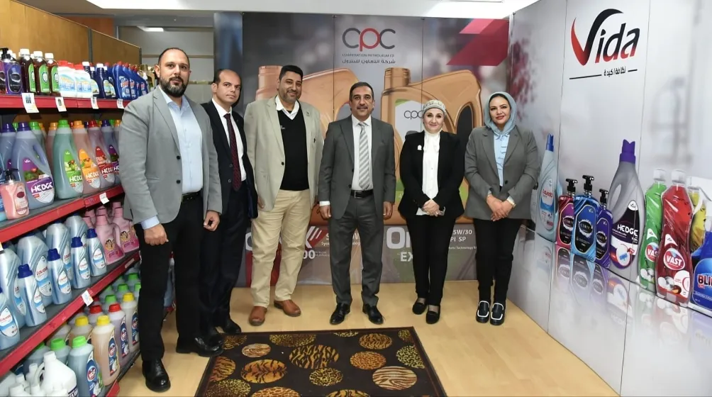 افتتاح معرض منتجات التعاون للبترول بجنوب الوادي القابضة