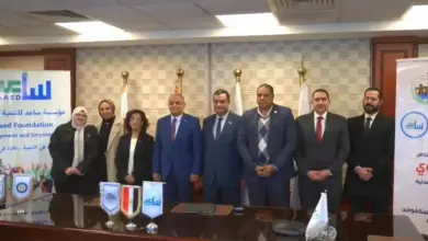 غاز مصر توقّع بروتوكول تطوير مدرسة النور للمكفوفين ببنها دعمًا لذوي الهمم