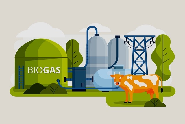 الغاز الحيوي في مشاريع الاستدامة الصناعية