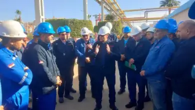 رئيس بترومنت يتفقد موقع الشركة بالبتروكيماويات المصرية مع انطلاق أعمال 2026