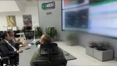 رئيس «إيجاس» يتفقد مركز التحكم في الشبكة القومية للغاز