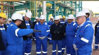 رئيس إيجاس يتابع الموقف التنفيذي لتوسعات مجمع غازات الصحراء الغربية