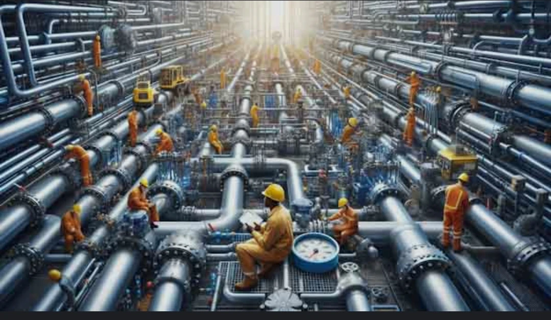 محطات ضغط غاز الشعلة 