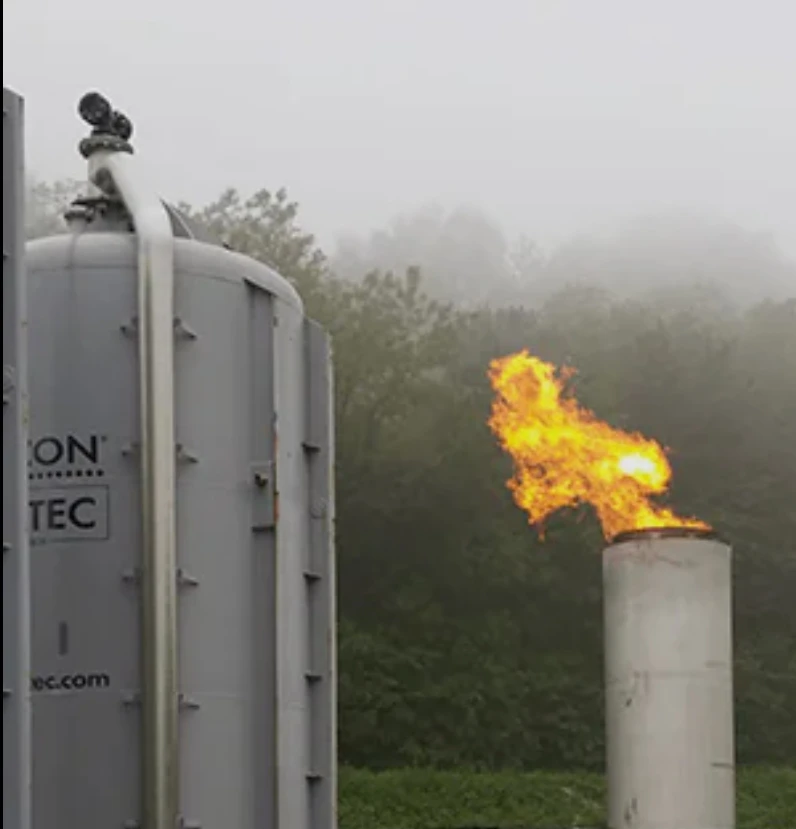 فوائد استغلال غاز الشعلة الاقتصادية والبيئية