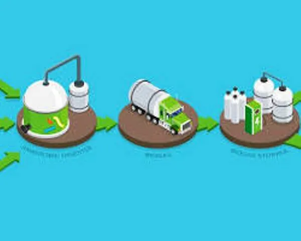 عمليات الهضم اللاهوائي لإنتاج الغاز الحيوي