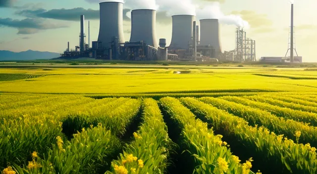 تقليل الانبعاثات الكربونية عبر الغاز الحيوي