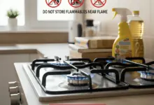 إرشادات السلامة لتجنب مخاطر الاشتعال بالمطابخ