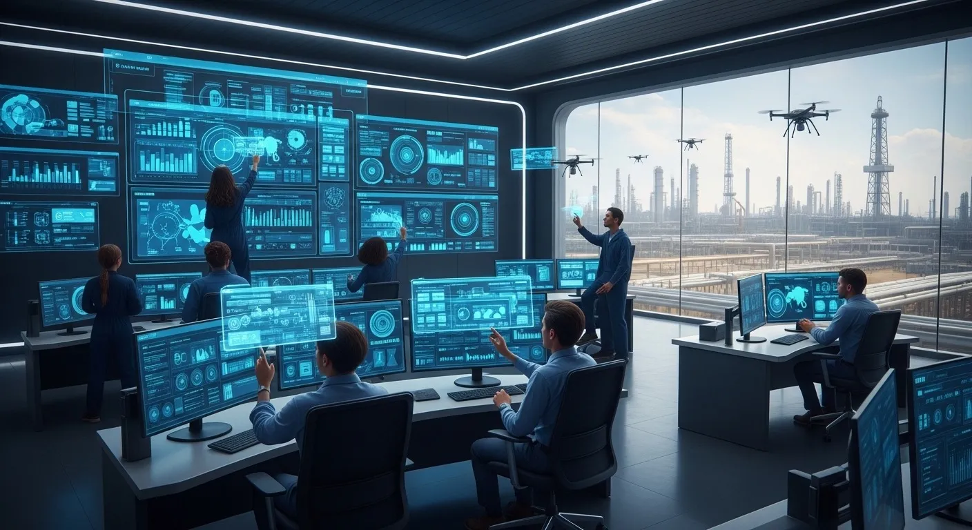 التحول الرقمي والتكنولوجيا الحديثة في قطاع النفط والبترول