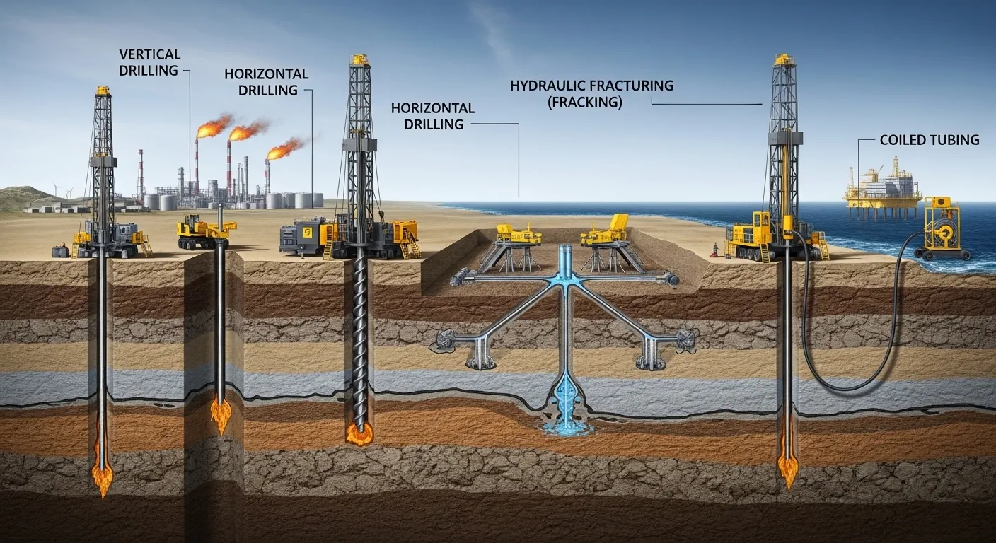 تقنيات الحفر المتقدمة في قطاع النفط والبترول