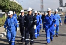 رئيس بتروجاس يجري زيارة مفاجئة لمصنع مسطرد