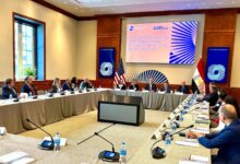 وزير البترول يعقد لقاءً موسعًا مع ممثلي الشركات الأمريكية بغرفة التجارة