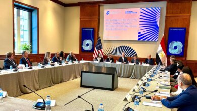 وزير البترول يعقد لقاءً موسعًا مع ممثلي الشركات الأمريكية بغرفة التجارة