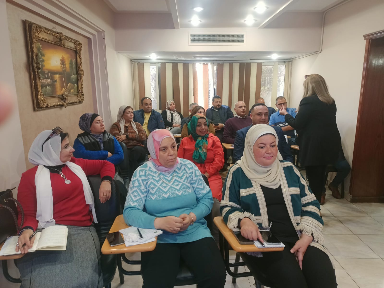 جانب من برنامج بتروتريد التدريبي لمسئولي التسويق حول التميز الوظيفي