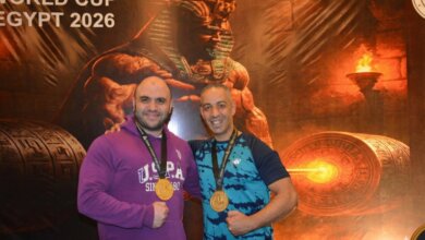 أبناء بتروتريد أبطال العالم للقوة البدنية .. الجزار و عبدالحكم يحصدون الذهب لمصر