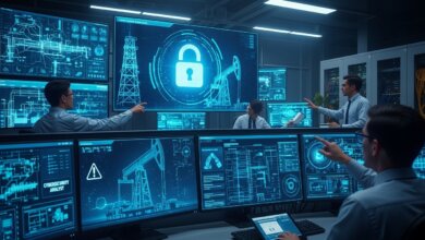 الأمن السيبراني في قطاع النفط والبترول