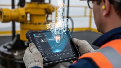 الذكاء الاصطناعي في قطاع النفط والبترول