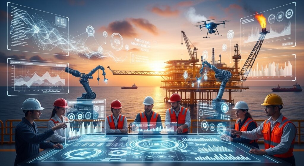 الذكاء الاصطناعي في قطاع النفط والبترول