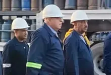 رئيس بوتاجاسكو يتفقد مصنع سوهاج