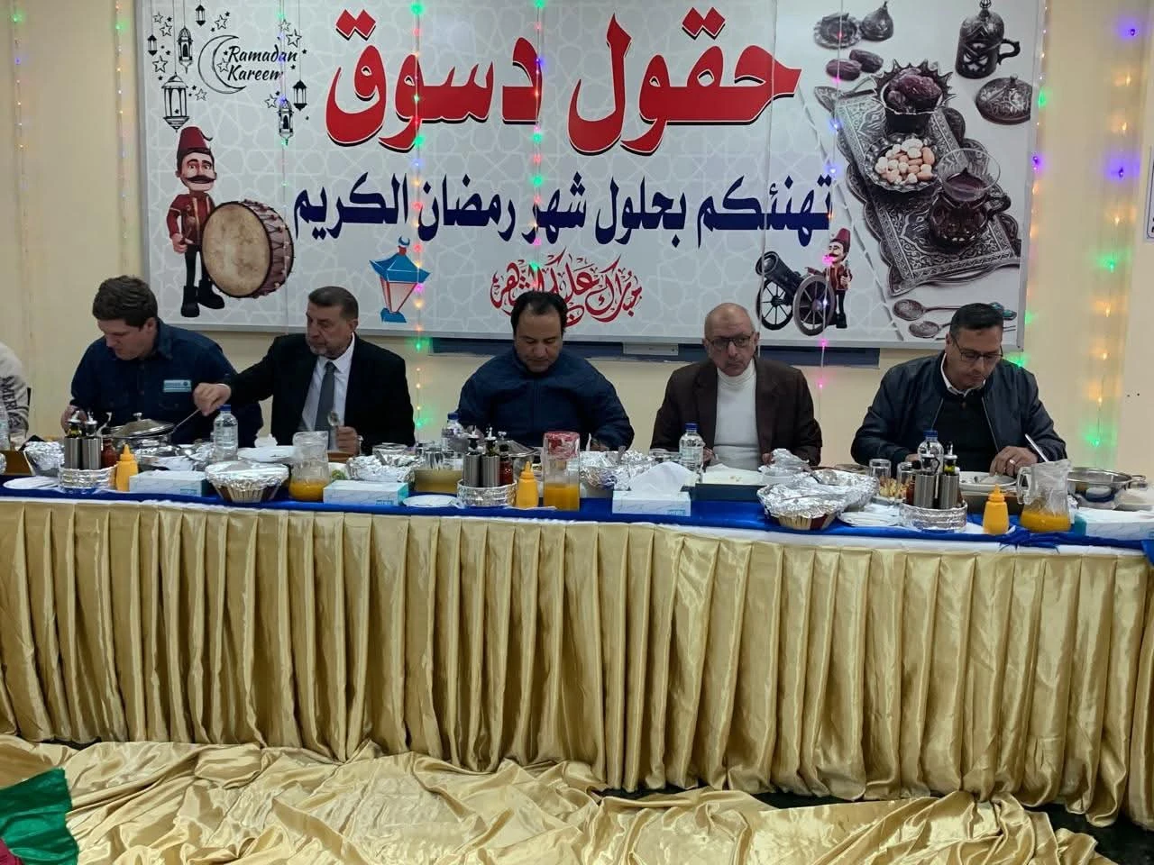 دسوق للبترول تنظم إفطاراً جماعياً بالحقول لتعزيز روح الانتماء والتواصل بين العاملين